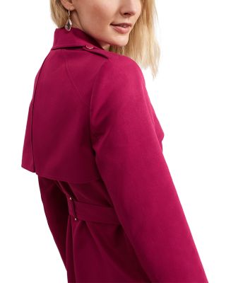 Cheryl Fitted Trench Button Up Jacket