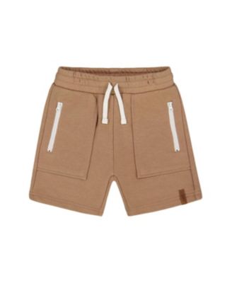 Deux par Deux - Boys' French Terry Zip Pocket Shorts - Little Kid, Big Kid