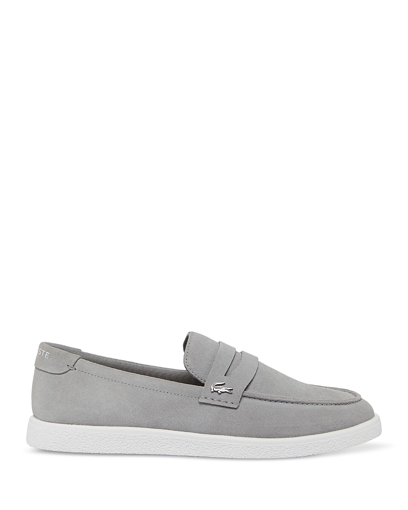 Lacoste Men's Cochet Slip On Suede Loafers