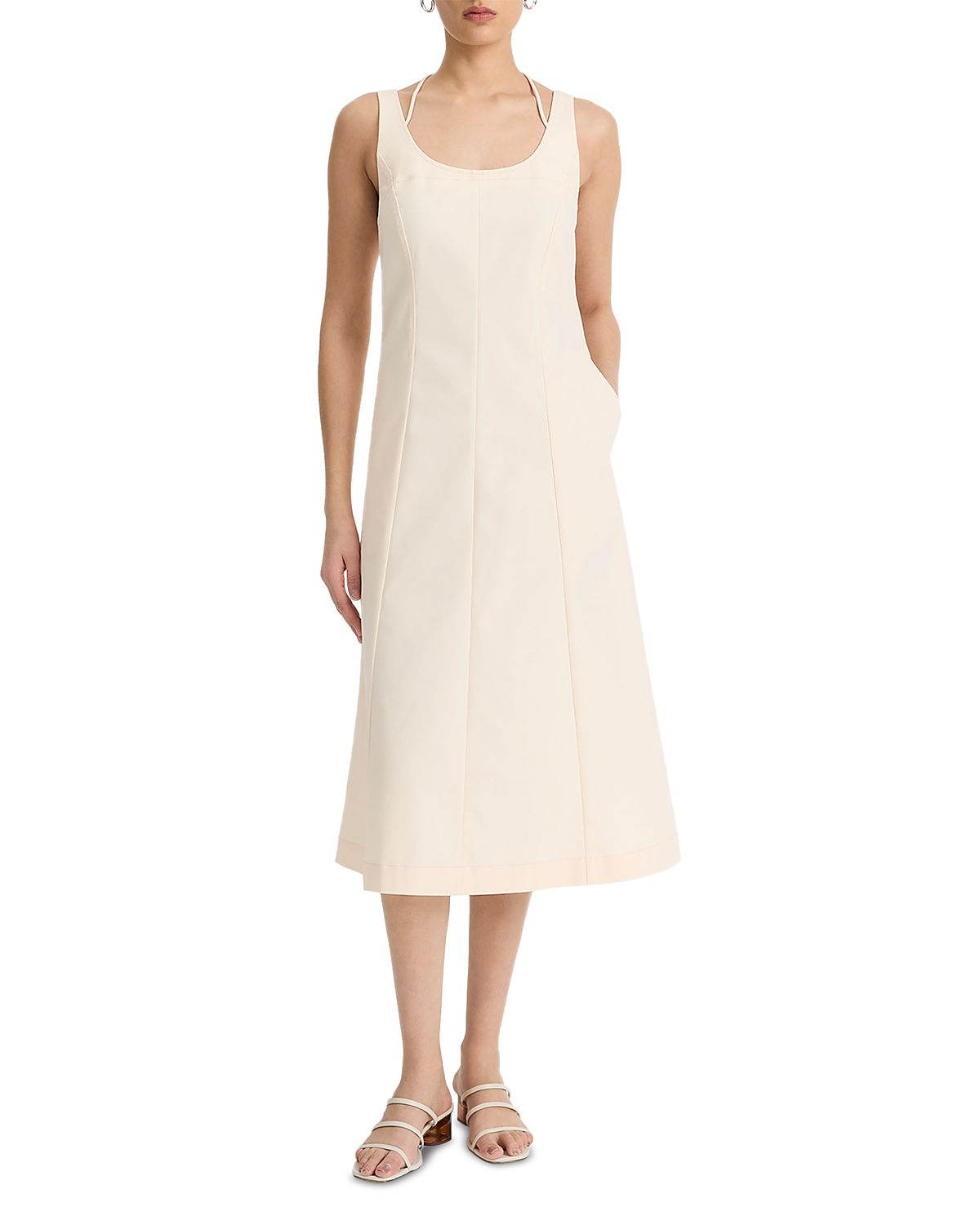 Vince Seamed Tank Dress