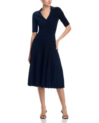 BOSS - Fracie Collared Midi Dress