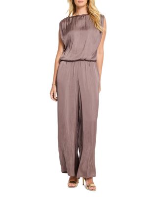 Glossy Sheen Ruched Shoulder Top