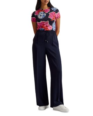 Wide Leg Jogger Pants