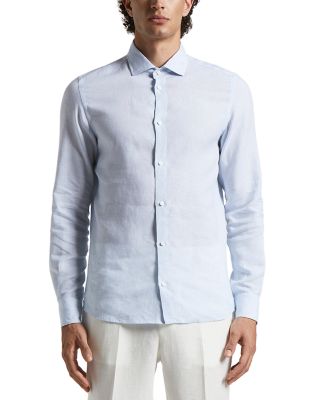 Peserico - Long Sleeve Button Front Shirt