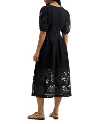 ☆Ted Baker☆ フローラルレースVネックドレス・AGNEL♪ 14604379_fpx.tif