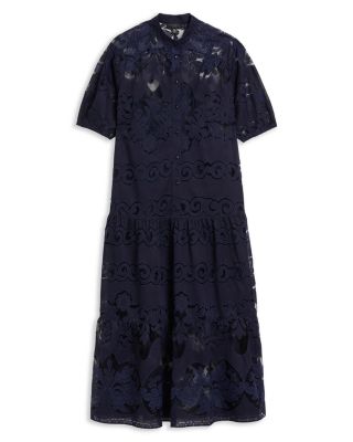 Xativa Lace Shirtdress