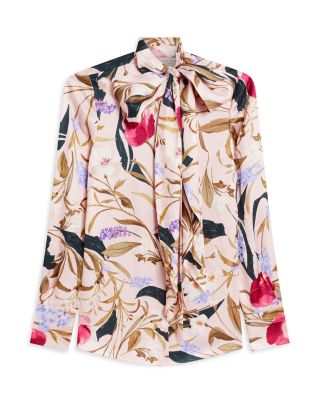 Leeyaa Floral Print Blouse