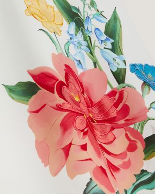 Casla Floral Column Maxi Skirt