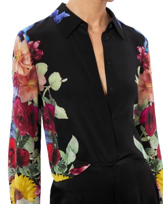 Brady Button Front Blouse