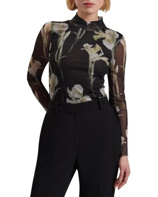 Ted Baker - Fiaahh High Neck Mesh Top