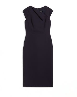 Bayree Asymmetric Midi Dress