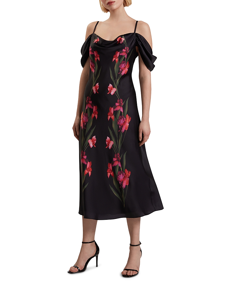 Ted Baker Lucern Satin Midi Dress