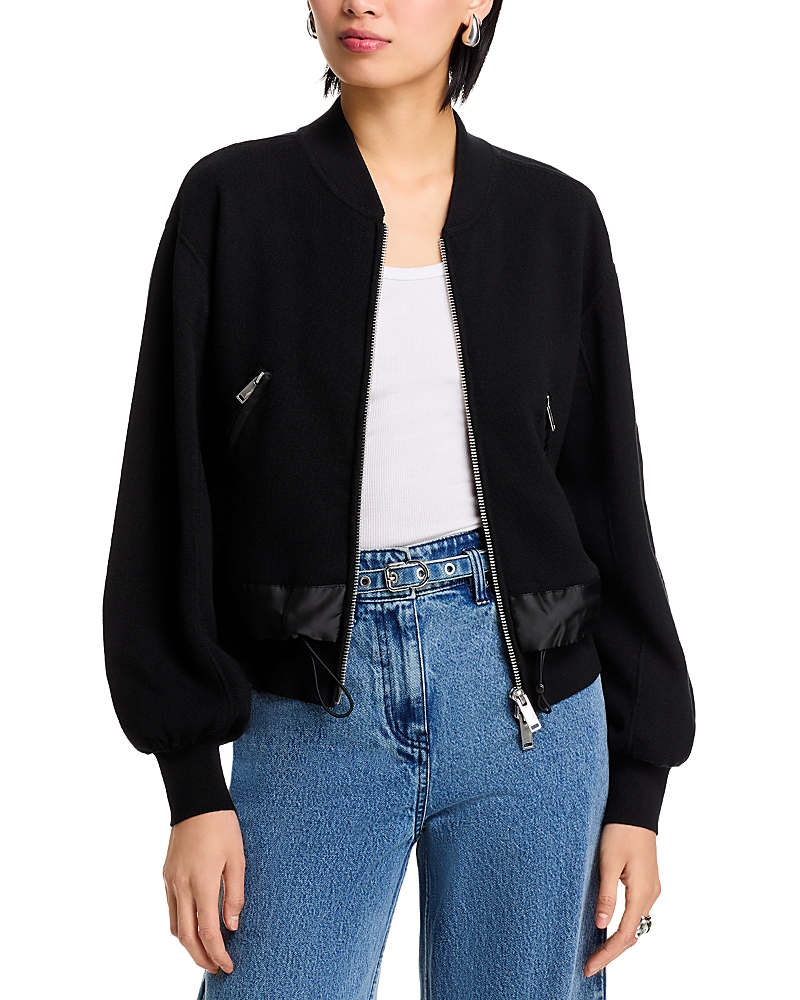 3.1 Phillip Lim Zip-fastening Balloon-sleeve Jacket