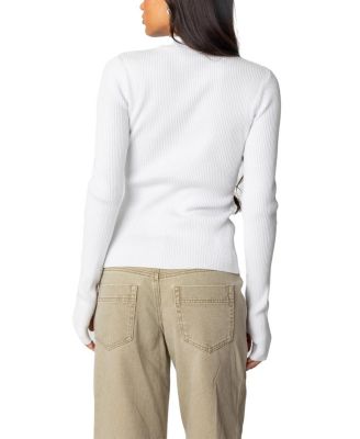 Mirielle Ribbed Knit Cardigan