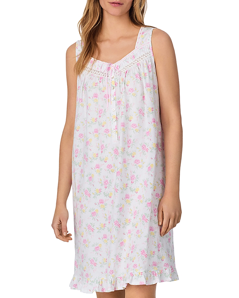 Eileen West Printed Knit Chemise