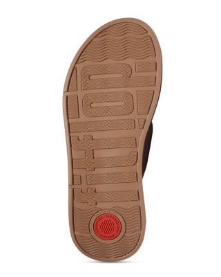 Women's F-Mode Almond Toe Knotted Strap Thong Sandals