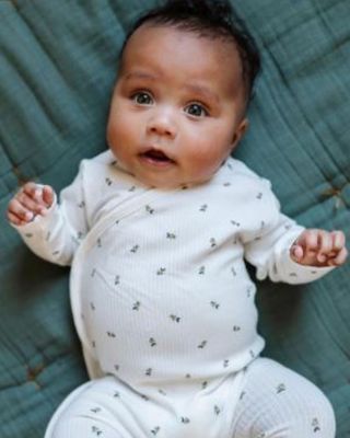 Unisex Cotton Ribbed Beanie - Baby