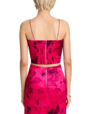  Valentina Draped Cropped Top - Exclusive