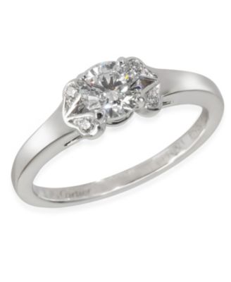  Ballerine 950 Platinum Engagement Ring