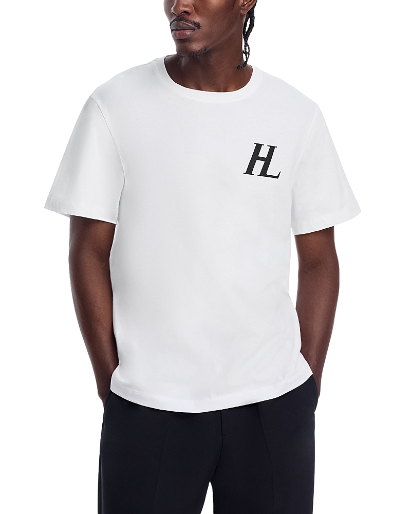 Helmut Lang Capsule Logo Tee In White
