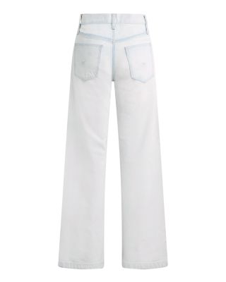 Rylee Low Rise Loose Jeans in Bleached Clouds