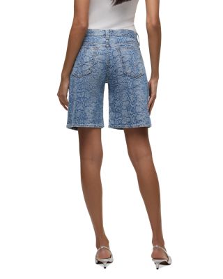 Printed London Low Rise Long Shorts