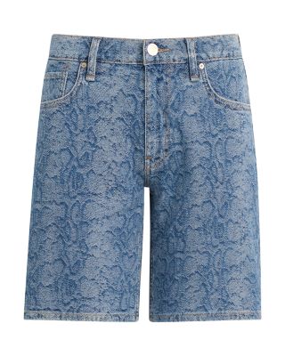 Printed London Low Rise Long Shorts