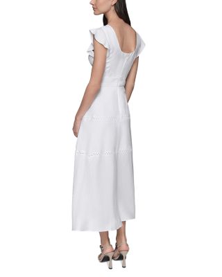 Round Neck Midi Dress