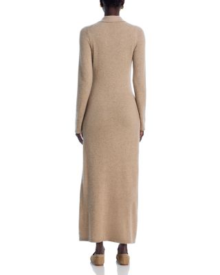 Showtime Cashmere Shirt Dress
