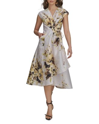 mustard dress women Lady Black Tie - Maia Midi Dress - Mustard - Final Sale