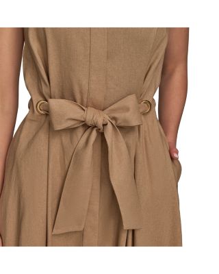 Tie Waist Shirtdress