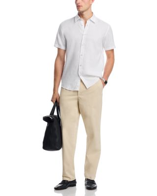 Stretch Linen Roan Slim Fit Shirt