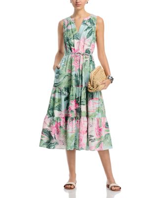 Garden Villa Linen Sundress