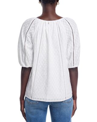 Palm Cove Elbow Sleeve Top