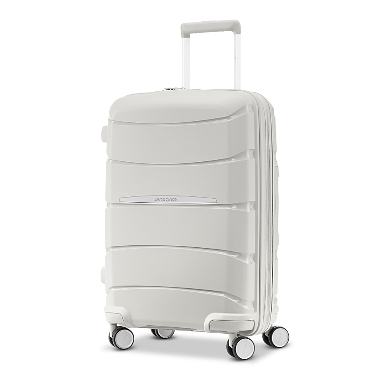Samsonite Outline Pro Carry-on Spinner Suitcase In Stone Grey