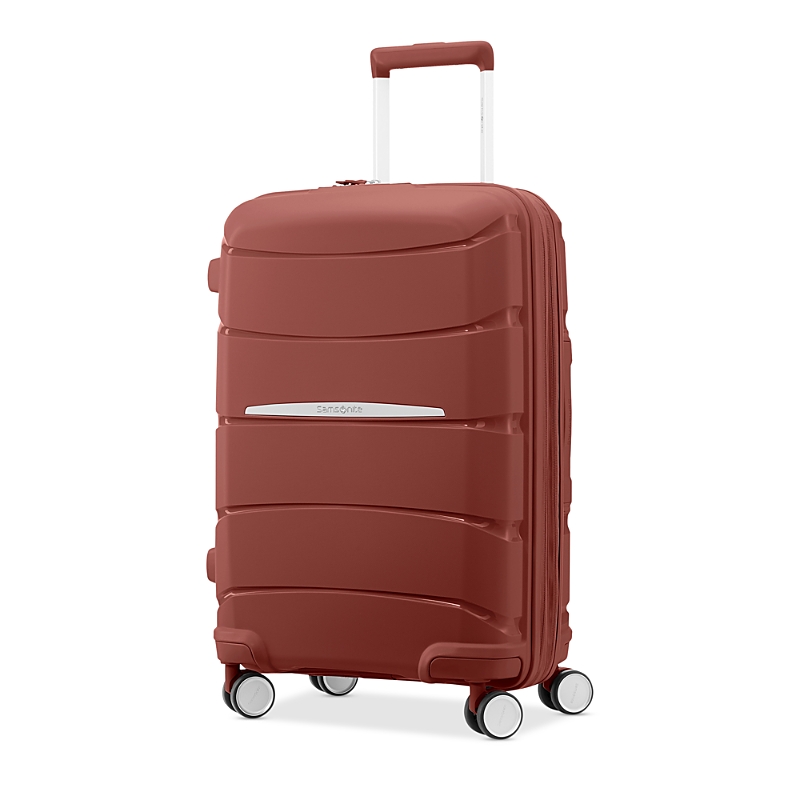 Samsonite Outline Pro Carry-on Spinner Suitcase In Mars Red