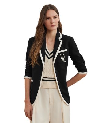 Ralph Lauren - Two Tone Georgette Blazer