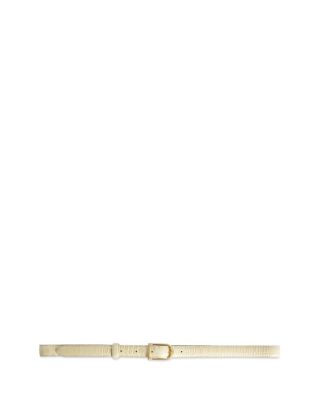 Zadig & Voltaire - Rise Croc Embossed Belt