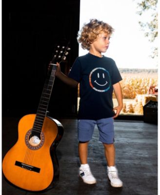 Boys' Organic Smiling Cotton Graphic Tee - Little Kid