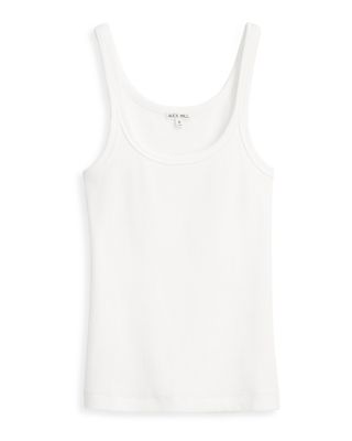Mckenna Slim Fit Ribbed Tank