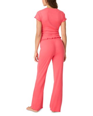 Tropical Pointelle Pajama Set