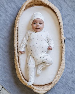  Unisex Cotton Ribbed Zipper Footie - Baby