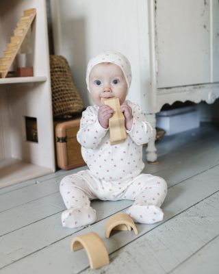  Unisex Cotton Ribbed Zipper Footie - Baby