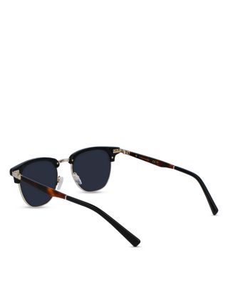 Brow Line Square Sunglasses, 53mm