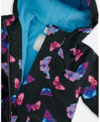 Girls' Printed Mid-Season One-Piece Outerwear - Little Kid