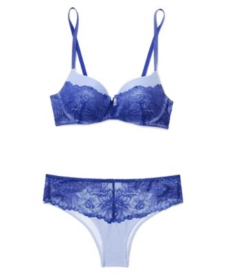 Cyla Women's Push Up Plunge Bra