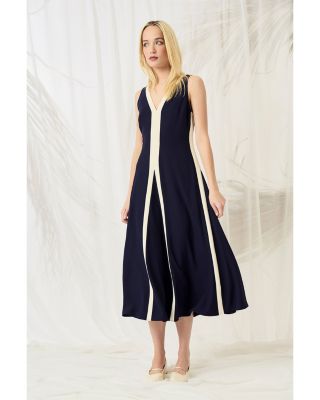 Color Blocked Knit Dress