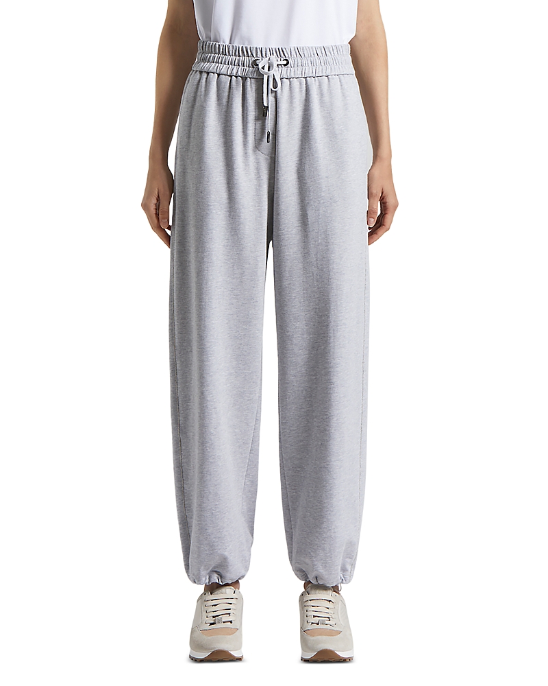 Peserico Jogger Pants In Lunar Gray
