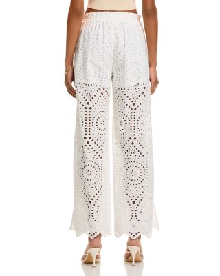 Connie Cotton Eyelet Pants