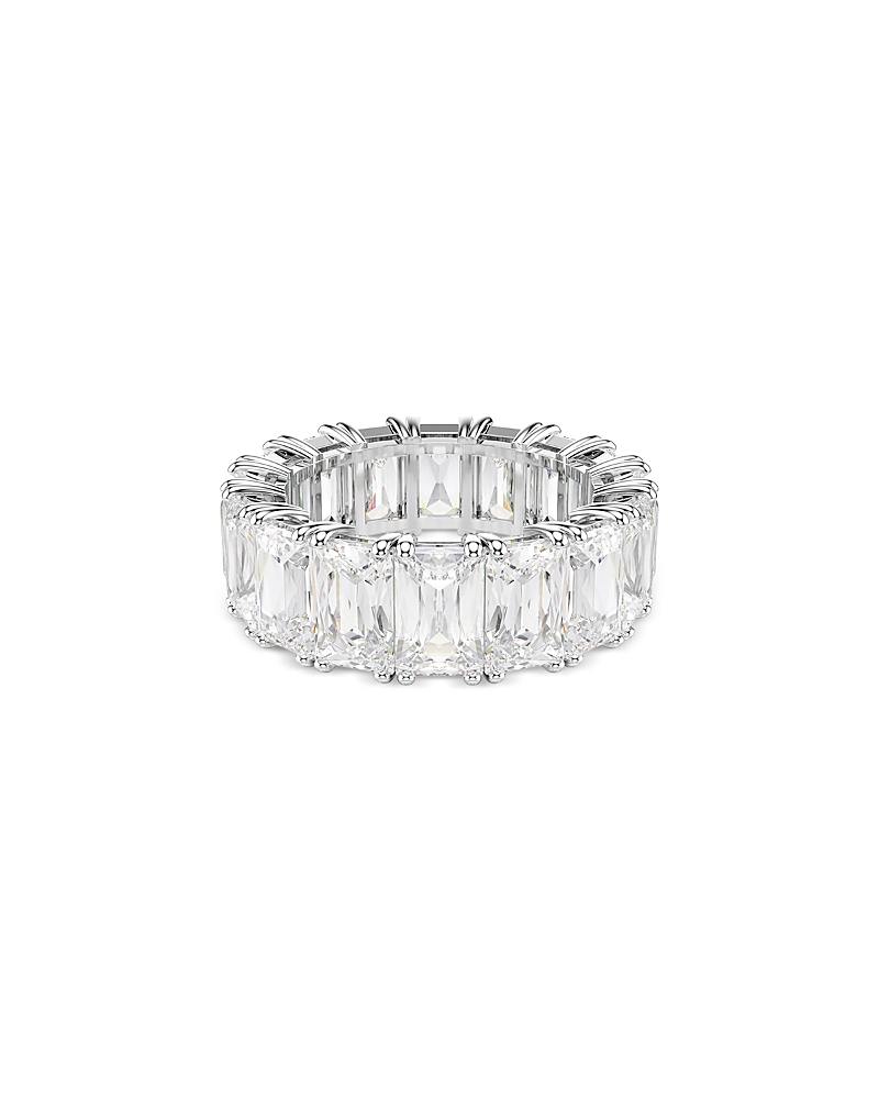 Swarovski Matrix Crystal Eternity Band Ring